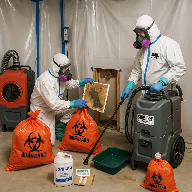 Contaminated Water Handling Protocols process in Leominster, MA