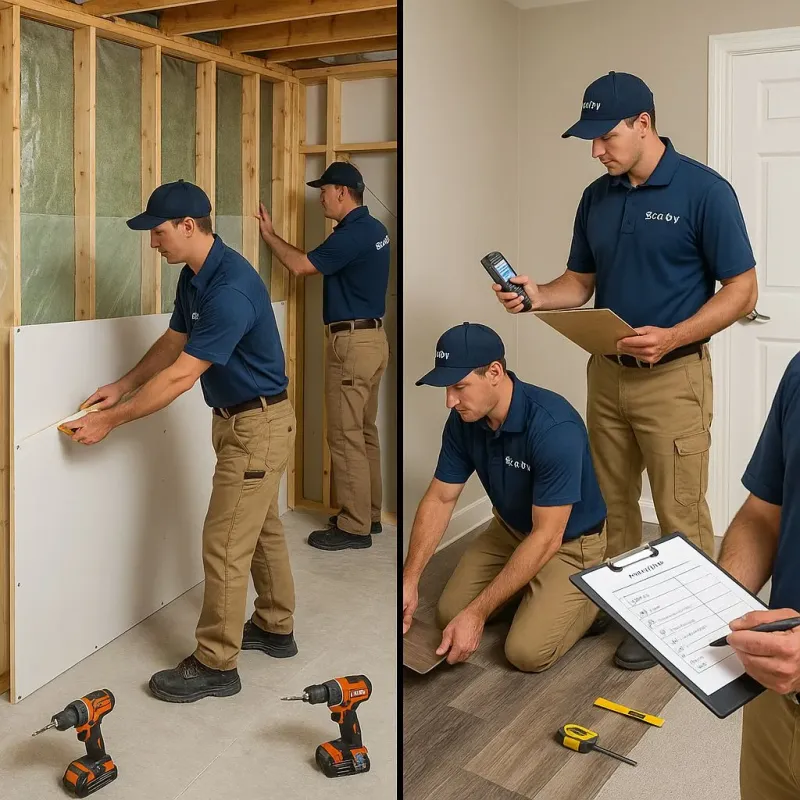 Repairs and Reconstruction process in Leominster, MA