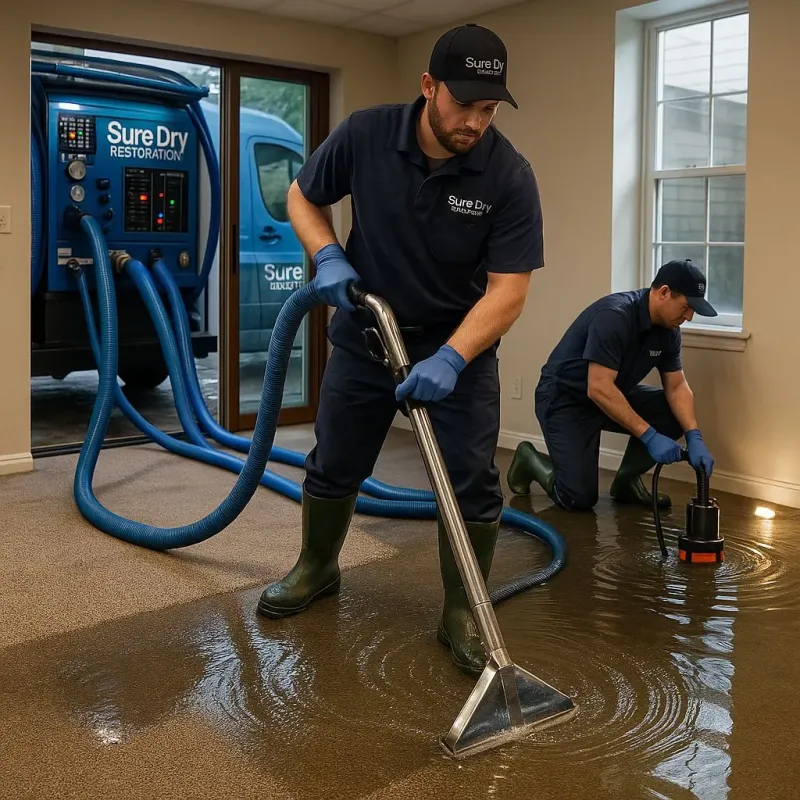 Water Extraction and Removal process in Leominster, MA